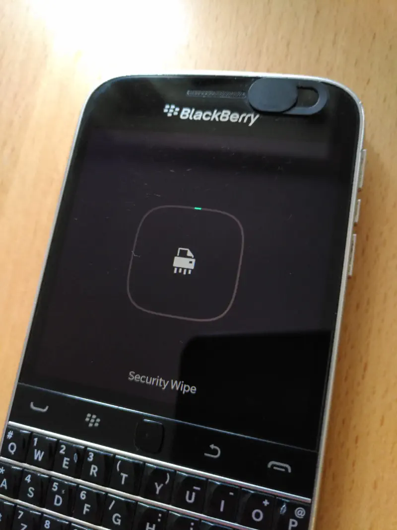 A BlackBerry Classic