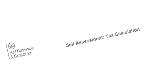 HMRC letterhead