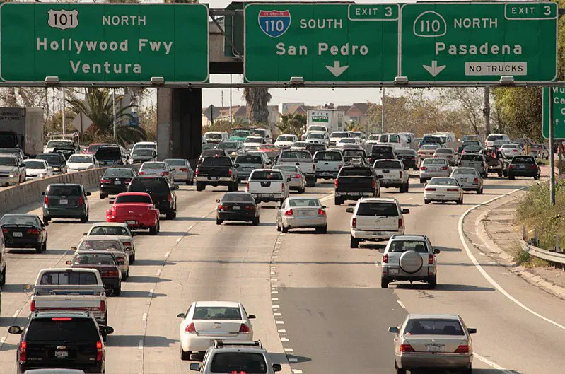 Freeway, Los Angeles, 2009