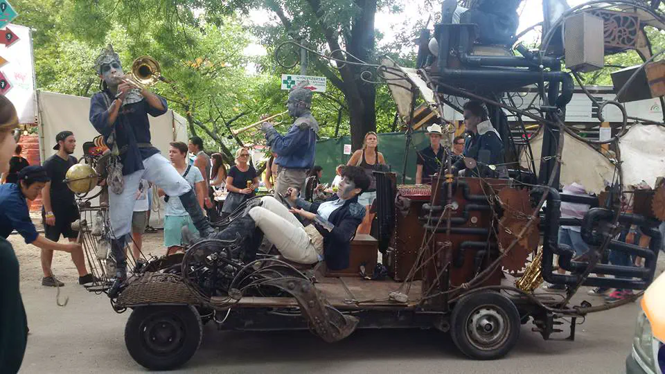 Steampunk vehicle