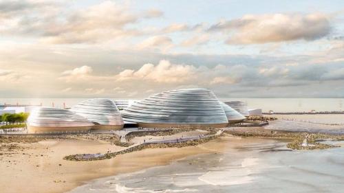 An artist's impression of the Eden Project North