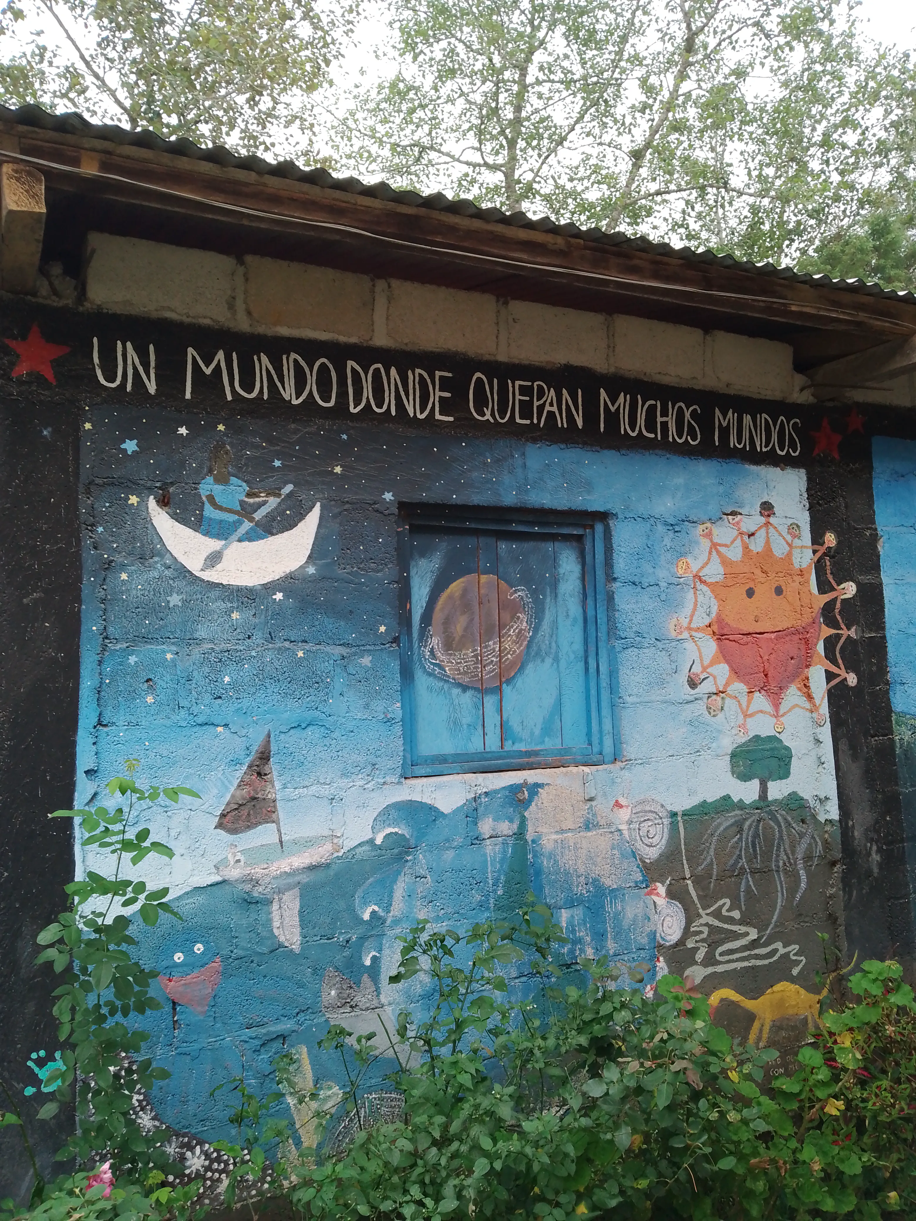 Mural of several worlds