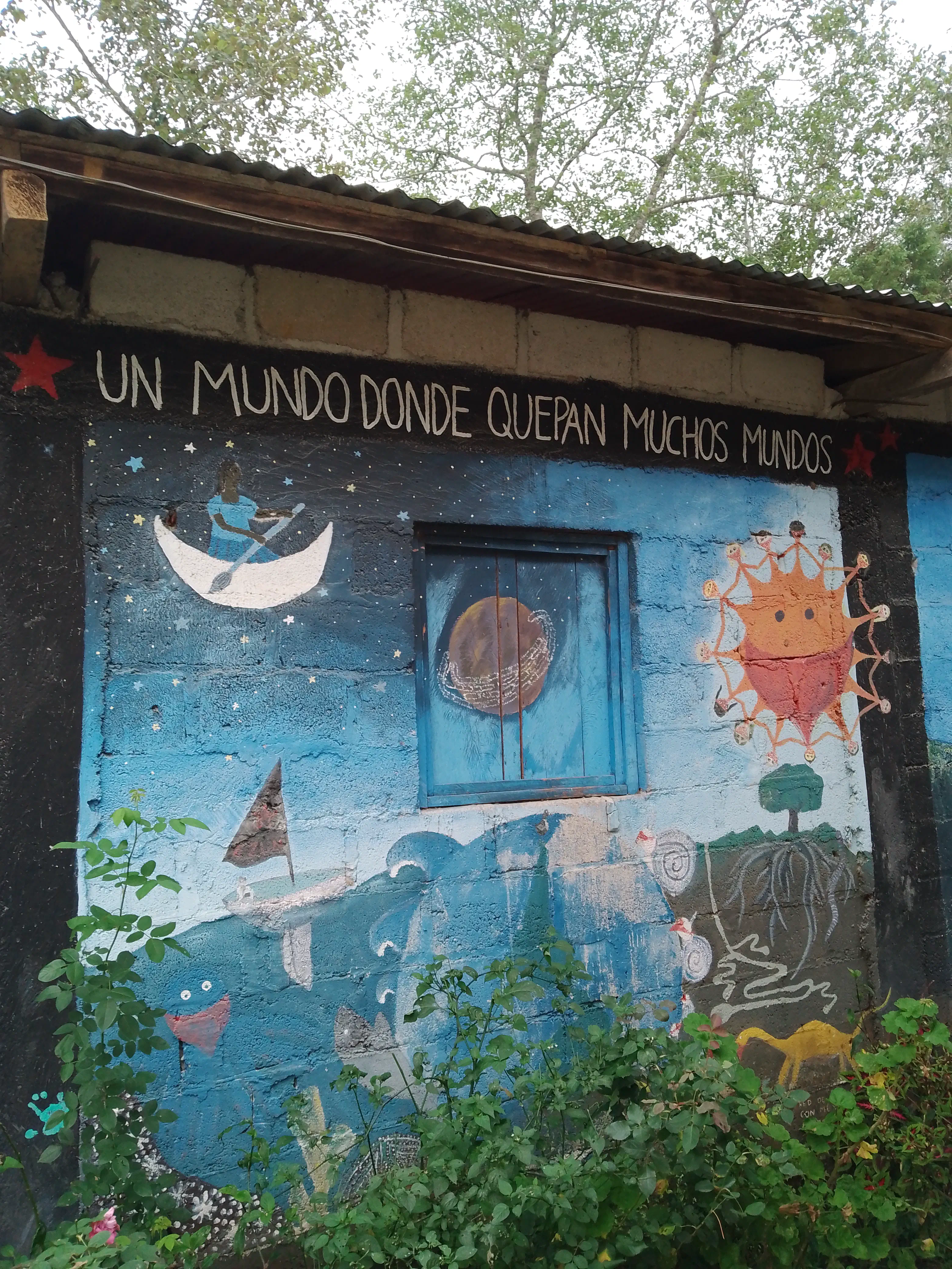 Mural of several worlds