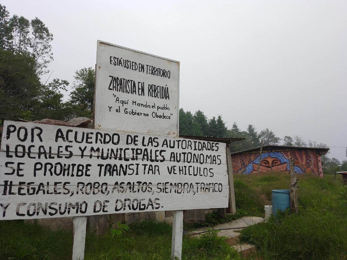 Hand-painted sign