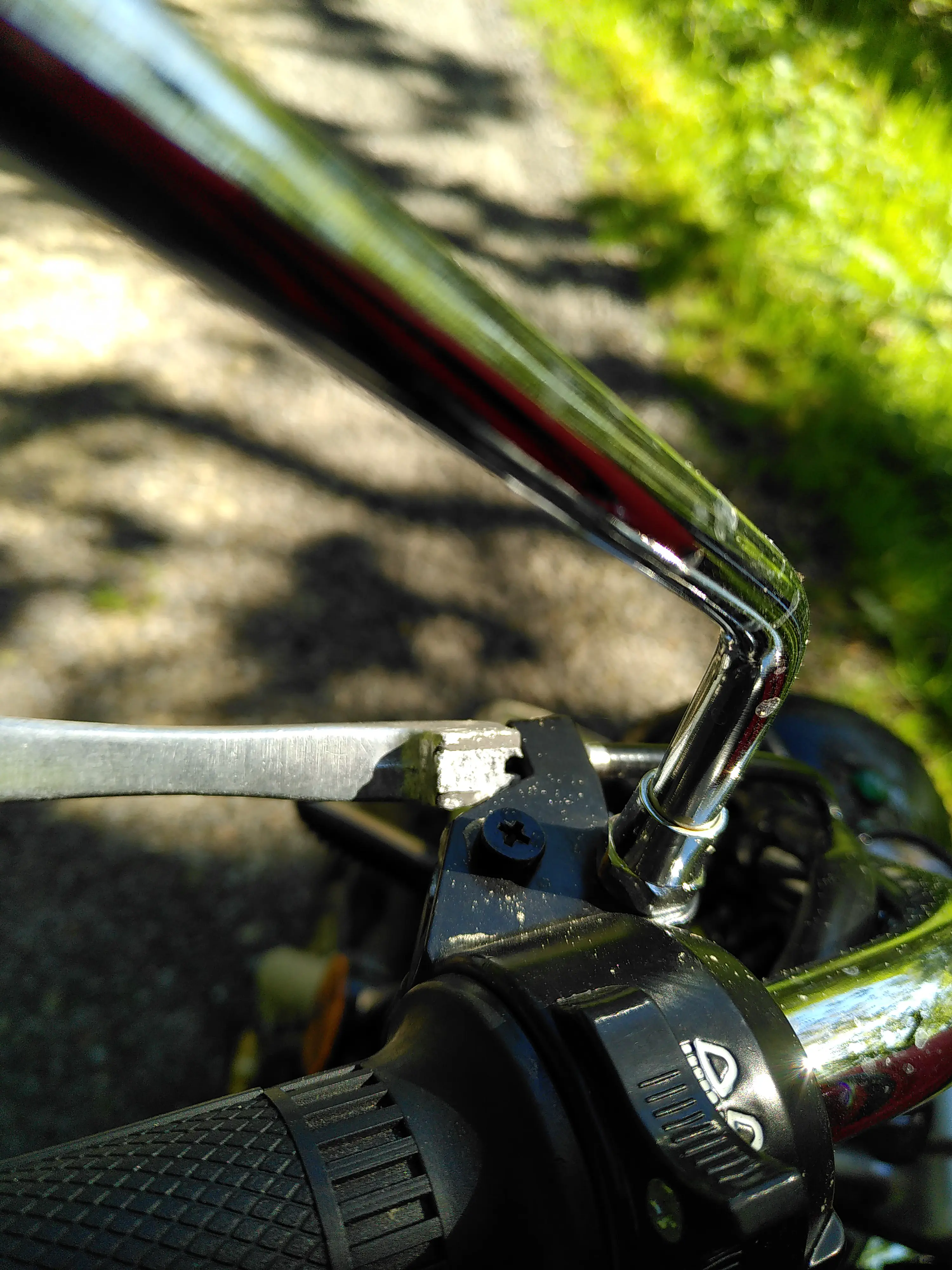 My clutch handle, sheared off