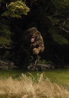 Beorn charging in bear form