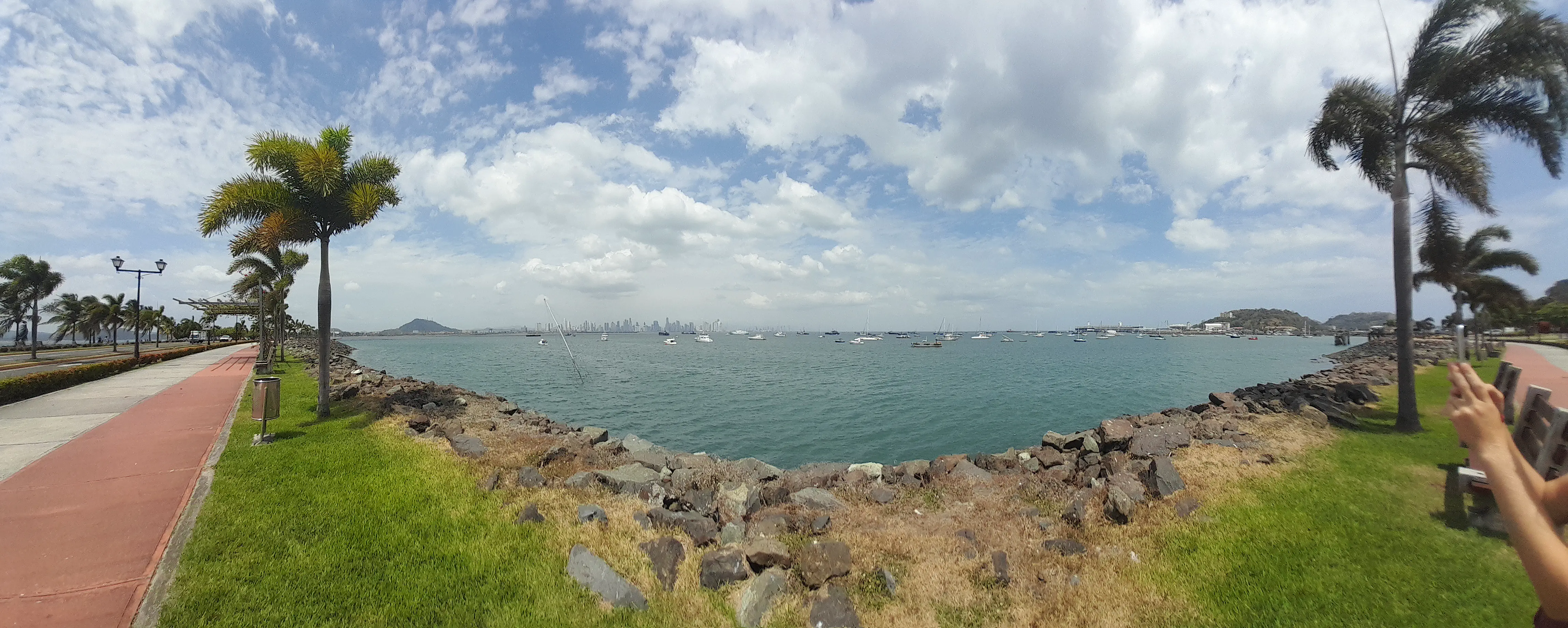 Panorama of the Amador Causeway