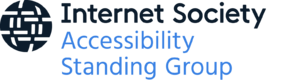 ISOC Accessibility Standing Group logo