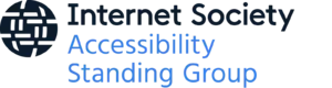 ISOC Accessibility Standing Group logo