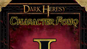 Dark Heresy Character Folio cover