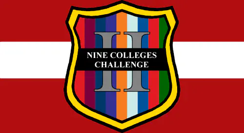 Nine Colleges Challenge flag