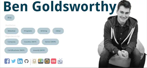 bengoldsworthy.net Web Site