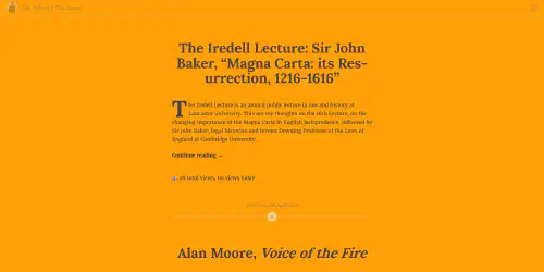 Oh What? Oh Jeez! Web Site