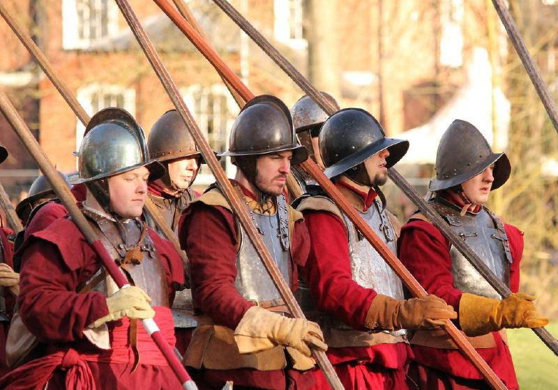 English Civil War re-enactors