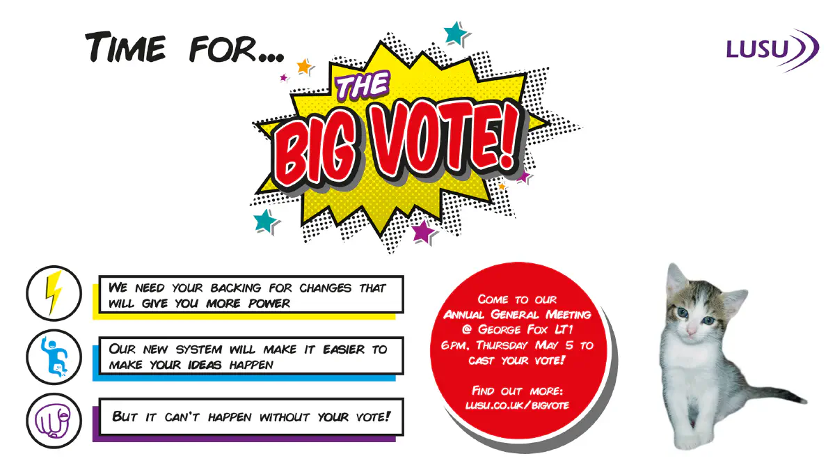 The Big Vote poster